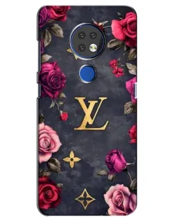 Чехол для Nokia 7.2 с картинкой «Цветочный Louis Vuitton» Чехол для Nokia 7.2 с картинкой «Цветочный Louis Vuitton»