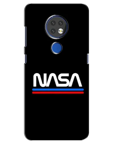 Чехол для Nokia 7.2 с картинкой «NASA — классика Red Blue» Чехол для Nokia 7.2 с картинкой «NASA — классика Red Blue»