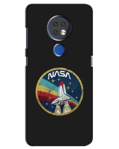Чехол для Nokia 7.2 с картинкой «NASA — эмблема миссии» Чехол для Nokia 7.2 с картинкой «NASA — эмблема миссии»