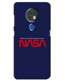 Чехол для Nokia 7.2 с картинкой «NASA — глубокий космос»