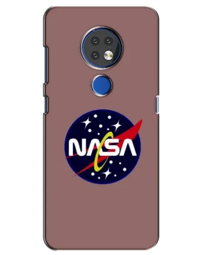 Чехол для Nokia 7.2 с картинкой «NASA — ретро космос» Чехол для Nokia 7.2 с картинкой «NASA — ретро космос»