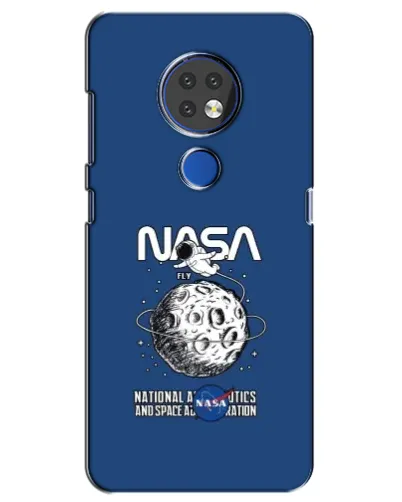 Чехол для Nokia 7.2 с картинкой «NASA — лунная миссия» Чехол для Nokia 7.2 с картинкой «NASA — лунная миссия»