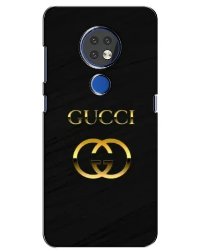 Чехол для Nokia 7.2 с картинкой «Золотой логотип Gucci» Чехол для Nokia 7.2 с картинкой «Золотой логотип Gucci»