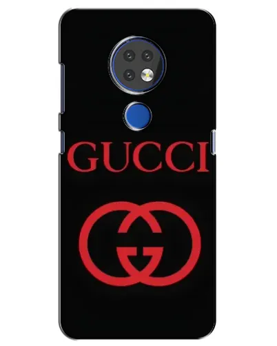 Чехол для Nokia 7.2 с картинкой «Gucci — красный логотип» Чехол для Nokia 7.2 с картинкой «Gucci — красный логотип»