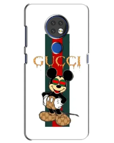 Чехол для Nokia 7.2 с картинкой «Микки Маус Gucci — полосы» Чехол для Nokia 7.2 с картинкой «Микки Маус Gucci — полосы»