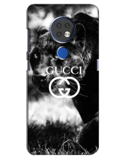 Чохол для Nokia 7.2 з картинкою «Gucci — дика природа»
