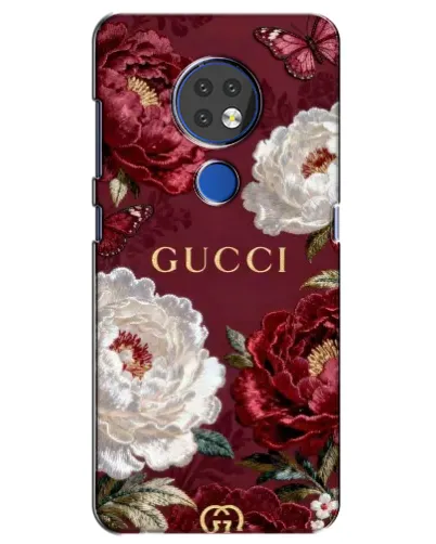 Чохол для Nokia 7.2 з картинкою «Gucci — бордові троянди» Чохол для Nokia 7.2 з картинкою «Gucci — бордові троянди»