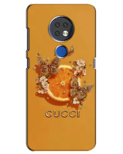 Чохол для Nokia 7.2 з картинкою «Gucci — золоті метелики» Чохол для Nokia 7.2 з картинкою «Gucci — золоті метелики»