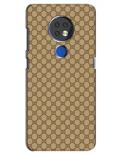 Чохол для Nokia 7.2 з картинкою «Gucci — класичний беж»