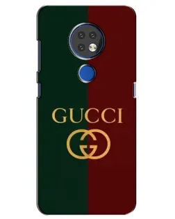 Чохол для Nokia 7.2 з картинкою «Gucci — темно-зелений градієнт»