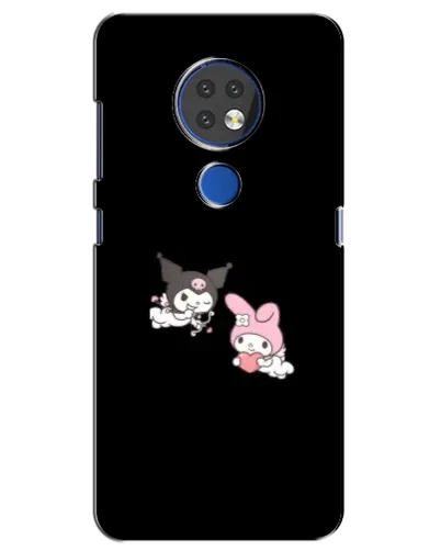 Чехол для Nokia 7.2 с картинкой «My Melody и Kuromi»
