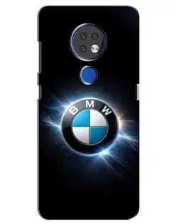 Чохол для Nokia 7.2 з картинкою «BMW — неонове сяйво» Чохол для Nokia 7.2 з картинкою «BMW — неонове сяйво»