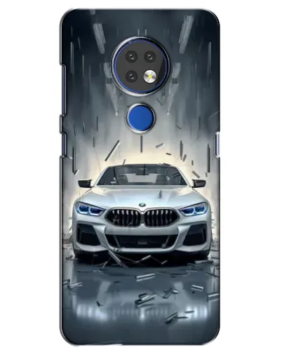 Чохол для Nokia 7.2 з картинкою «BMW у світлі фар»