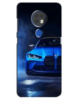 Чохол для Nokia 7.2 з картинкою «Блакитна BMW M4» Чохол для Nokia 7.2 з картинкою «Блакитна BMW M4»