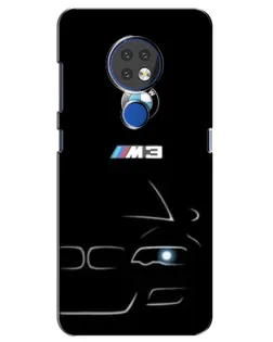Чохол для Nokia 7.2 з картинкою «Мінімалістичний принт BMW M3» Чохол для Nokia 7.2 з картинкою «Мінімалістичний принт BMW M3»