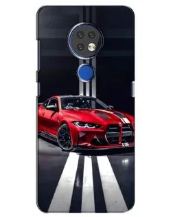 Чохол для Nokia 7.2 з картинкою «Червона BMW на дорозі» Чохол для Nokia 7.2 з картинкою «Червона BMW на дорозі»