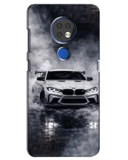 Чохол для Nokia 7.2 з картинкою «BMW крізь туман» Чохол для Nokia 7.2 з картинкою «BMW крізь туман»