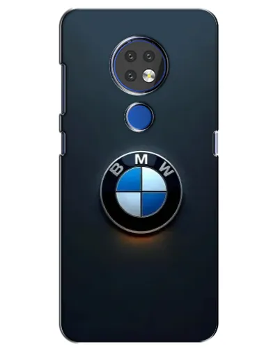 Чохол для Nokia 7.2 з картинкою «Логотип BMW — мінімалізм»