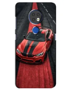 Чохол для Nokia 7.2 з картинкою «BMW на червоній доріжці» Чохол для Nokia 7.2 з картинкою «BMW на червоній доріжці»