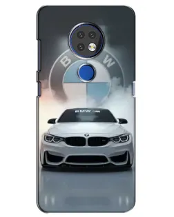 Чохол для Nokia 7.2 з картинкою «BMW в білому диму» Чохол для Nokia 7.2 з картинкою «BMW в білому диму»