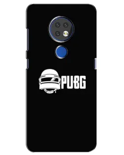 Чохол для Nokia 7.2 з картинкою «PUBG — класичний лого»