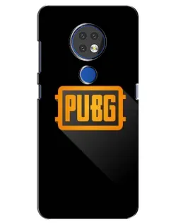 Чохол для Nokia 7.2 з картинкою «PUBG — рамка лого»