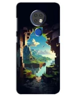 Чохол для Nokia 7.2 з картинкою «Вид з печери»
