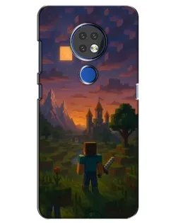 Чохол для Nokia 7.2 з картинкою «Стів біля вежі»