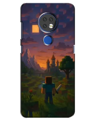 Чохол для Nokia 7.2 з картинкою «Стів біля вежі»