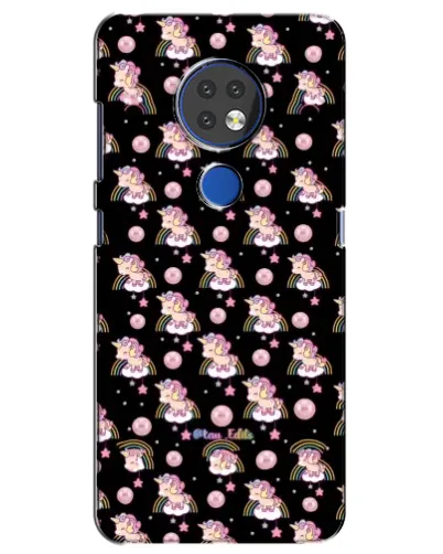 Чехол для Nokia 7.2 с картинкой «Magic Unicorn паттерн» Чехол для Nokia 7.2 с картинкой «Magic Unicorn паттерн»