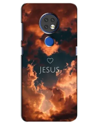 Чехол для Nokia 7.2 с картинкой «Сияние Имени Jesus»