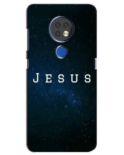 Чехол для Nokia 7.2 с картинкой «Звездное небо Jesus»