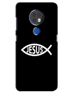 Чехол для Nokia 7.2 с картинкой «Классический Jesus»