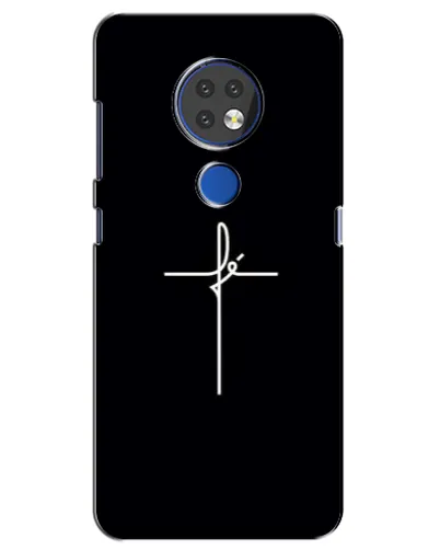 Чехол для Nokia 7.2 с картинкой «Тонкий крест» Чехол для Nokia 7.2 с картинкой «Тонкий крест»