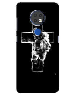 Чехол для Nokia 7.2 с картинкой «Сияющий крест Jesus» Чехол для Nokia 7.2 с картинкой «Сияющий крест Jesus»