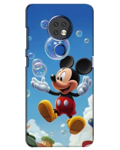 Чехол для Nokia 7.2 с картинкой «Mickey и мыльные пузыри» Чехол для Nokia 7.2 с картинкой «Mickey и мыльные пузыри»