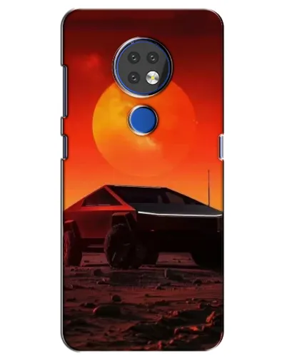 Чохол для Nokia 7.2 з картинкою «Cybertruck на Марсі»