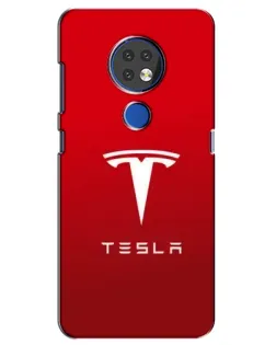 Чохол для Nokia 7.2 з картинкою «Tesla Red Classic»