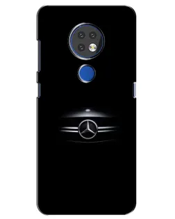 Чехол для Nokia 7.2 с картинкой «Mercedes — абстрактные линии» Чехол для Nokia 7.2 с картинкой «Mercedes — абстрактные линии»