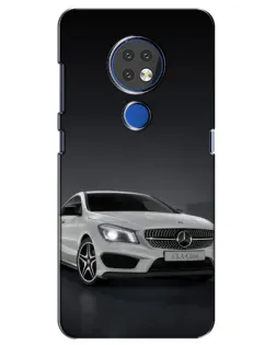 Чехол для Nokia 7.2 с картинкой «Mercedes AMG GT Silver» Чехол для Nokia 7.2 с картинкой «Mercedes AMG GT Silver»