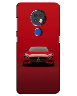 Чехол для Nokia 7.2 с картинкой «Красный Mercedes AMG» Чехол для Nokia 7.2 с картинкой «Красный Mercedes AMG»