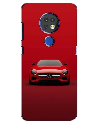 Чехол для Nokia 7.2 с картинкой «Красный Mercedes AMG» Чехол для Nokia 7.2 с картинкой «Красный Mercedes AMG»