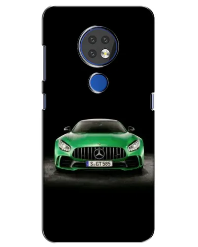Чехол для Nokia 7.2 с картинкой «Mercedes — неоновый лого» Чехол для Nokia 7.2 с картинкой «Mercedes — неоновый лого»