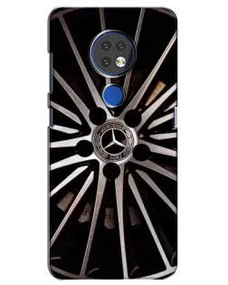 Чехол для Nokia 7.2 с картинкой «Диск Mercedes» Чехол для Nokia 7.2 с картинкой «Диск Mercedes»