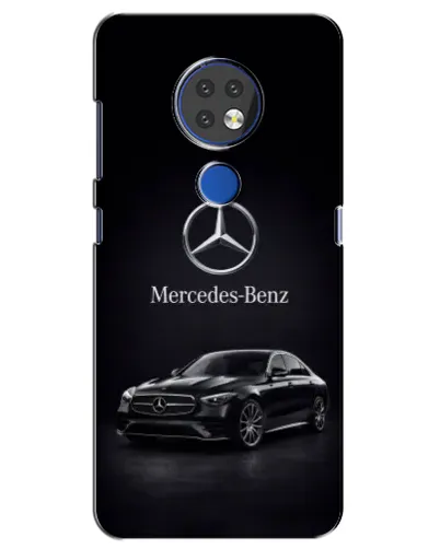 Чехол для Nokia 7.2 с картинкой «Mercedes — решетка радиатора» Чехол для Nokia 7.2 с картинкой «Mercedes — решетка радиатора»