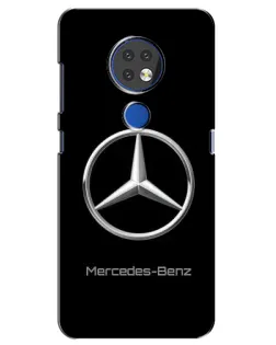Чехол для Nokia 7.2 с картинкой «Mercedes Silver Logo» Чехол для Nokia 7.2 с картинкой «Mercedes Silver Logo»