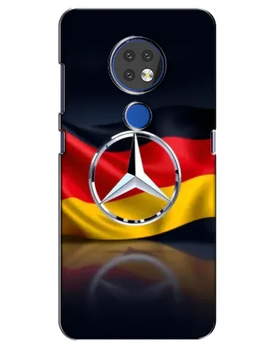 Чехол для Nokia 7.2 с картинкой «Mercedes — флаг Германии» Чехол для Nokia 7.2 с картинкой «Mercedes — флаг Германии»