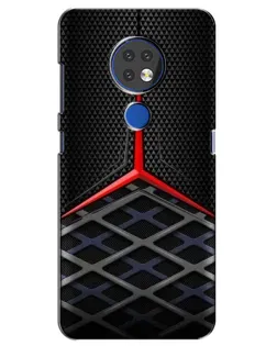 Чехол для Nokia 7.2 с картинкой «Mercedes Carbon Grid» Чехол для Nokia 7.2 с картинкой «Mercedes Carbon Grid»