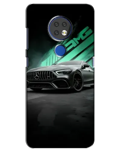 Чехол для Nokia 7.2 с картинкой «Темный Mercedes AMG» Чехол для Nokia 7.2 с картинкой «Темный Mercedes AMG»