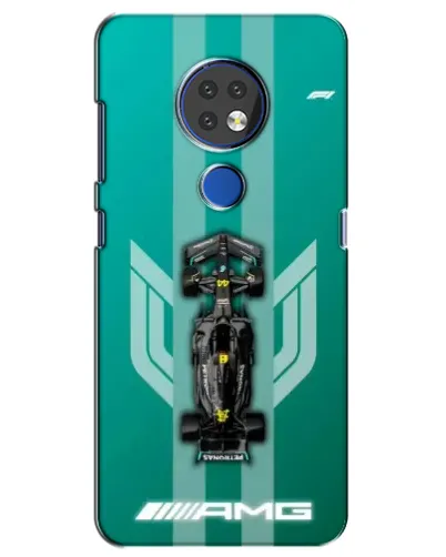 Чехол для Nokia 7.2 с картинкой «Mercedes AMG Petronas» Чехол для Nokia 7.2 с картинкой «Mercedes AMG Petronas»